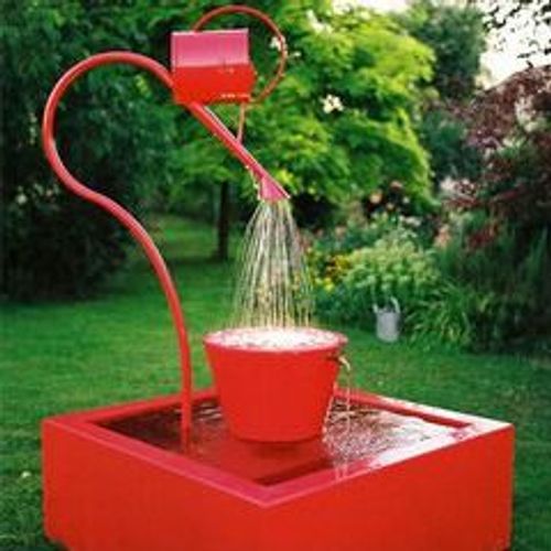 Fontaine leopold xl rouge