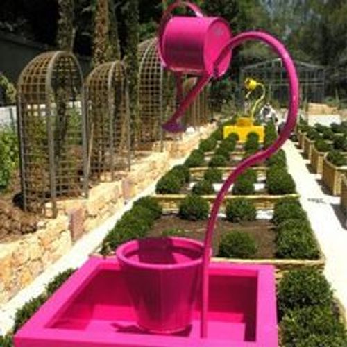 Fontaine léopold xl rose fushia