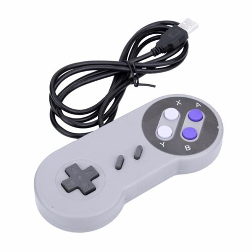 Manette De Jeu Usb Pour Nintendo Snes, Contrôleur Pour Pc Et Mac