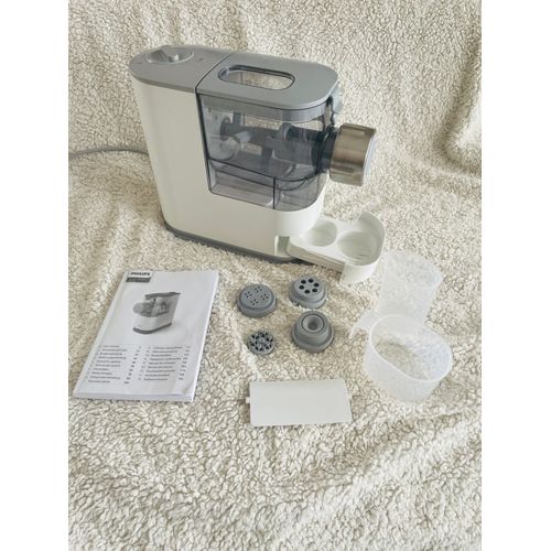 Machine à pâtes automatique compacte- 4 formes-Blanc