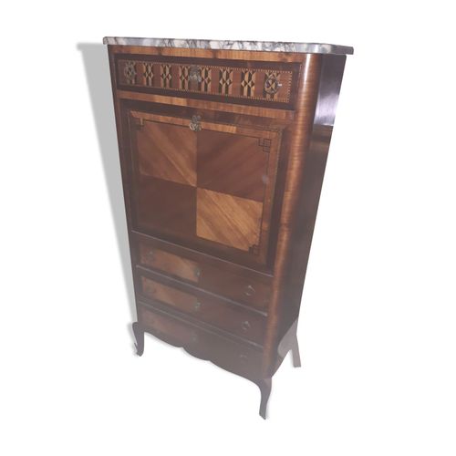 Meuble Secrtaire Marqueterie Bois