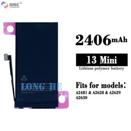 Batterie De Remplacement,Convient Pour Apple/Apple Iphone 13 Mini Batterie De Téléphone Portable 2406 Mah Batterie De Grande Capacité De Téléphone Portable