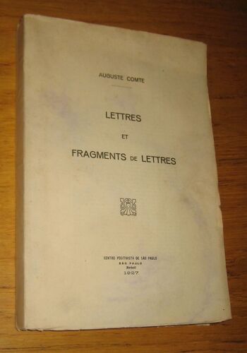 Lettres Et Fragments De Lettres.