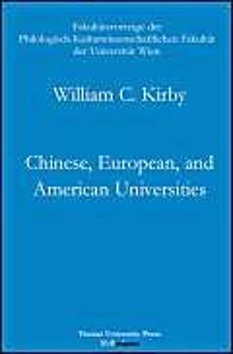 Chinese, European, And American Universities