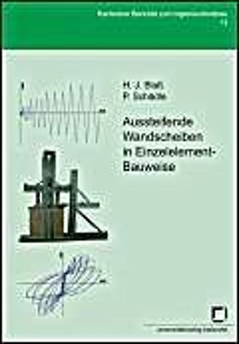 Aussteifende Wandscheiben In Einzelelement-Bauweise