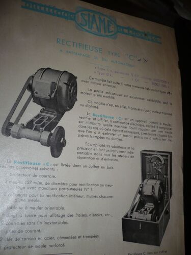 Rectifieuse"Type " C" À Rattrapage De Jeu Automatique
