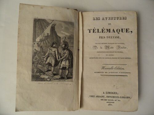 Les Aventures De Telemaque Fils D'ulysse - François De Salignac 1830 Relié