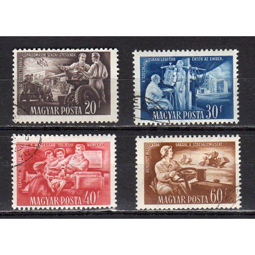 Timbres-Poste De Hongrie