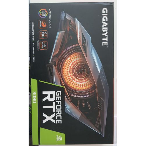 Carte graphique GeForce RTX 3080 Gigabyte RTX 3080 GAMING OC 10G (GV-N3080GAMING OC-10GD)