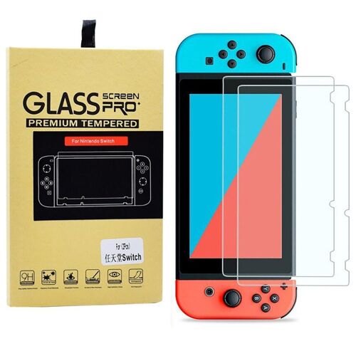 2 Pcs Protecteur D'écran Hd 9h, Film En Verre Trempé Pour Nintendo Switch, Pour Console Et Accessoires
