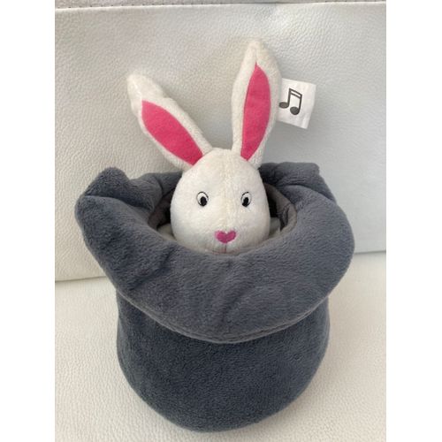 Peluche doudou lapin musicale Ikéa 22 cm