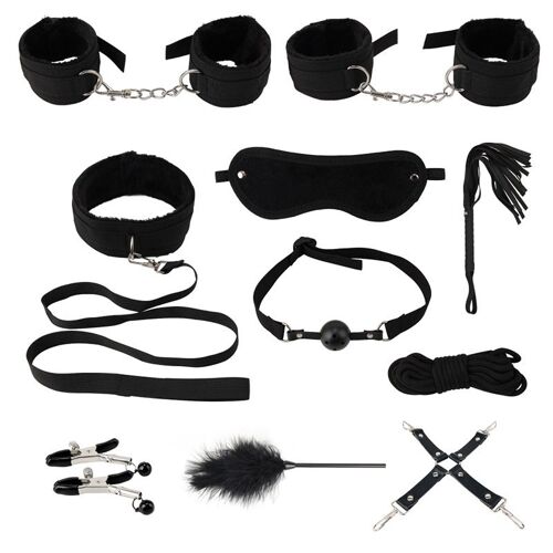 Ensemble De Retenue De Bondage Bdsm Pour Femme, Menottes Sexuelles, Fouet, Perles Anales, Plug Anal, Vibromasseur À Balles, Jouets Sexuels Pour Adultes, Fétiche S & M