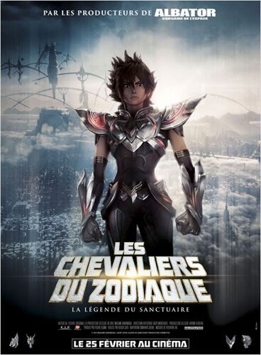 Les Chevaliers Du Zodiaque - La Légende Du Sanctuaire /Saint Seiya: Legend Of Sanctuary- Véritable Affiche De Cinéma Pliée - Format 120x160 Cm-De Keichi Sato Avec Nobuhiko Okamoto, Kenji Nojima - 2015