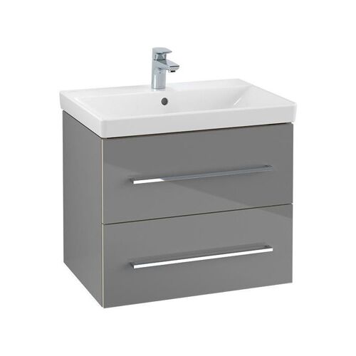 Avento, Meubles sous vasque, 630 x 514 x 452 mm, modèle suspendu, En bois Crystal White