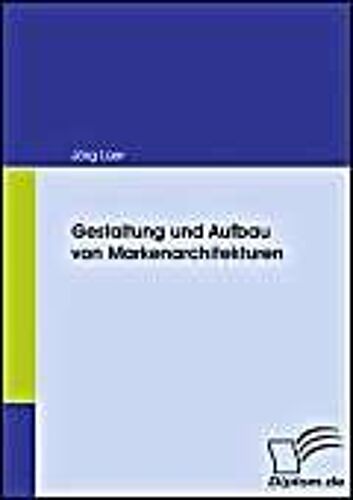 Gestaltung Und Aufbau Von Markenarchitekturen
