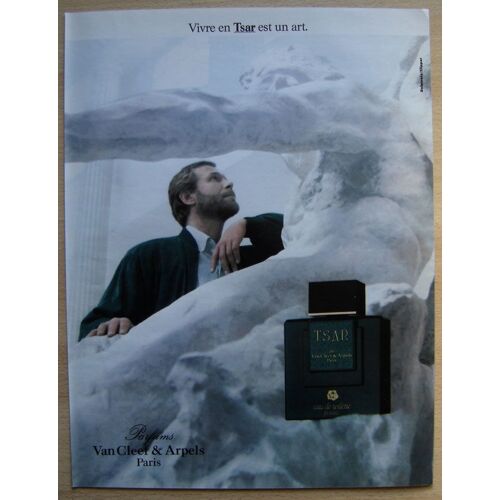 Publicité Papier - Parfums Van Cleef & Arpels De 1989