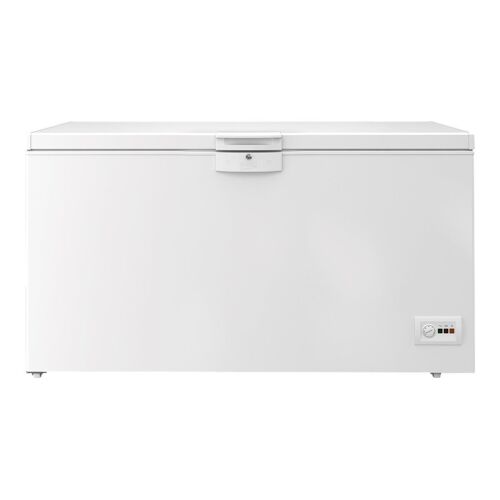 Congélateur coffre Beko HSA47530N - 155.5x67.5x86 cm (lxpxh) - 451 litres - classe F - blanc