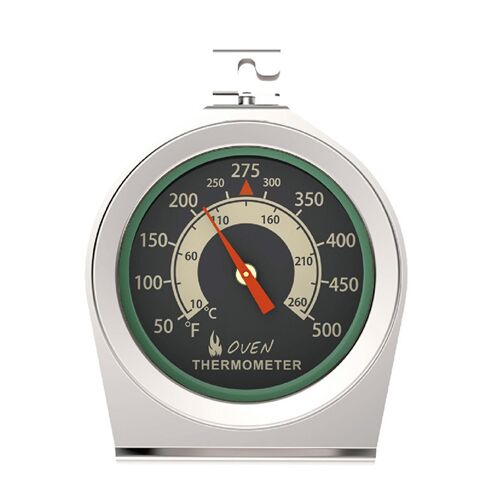 Kitchen Oven Thermometer Stainless Steel Dial Oven Thermometer Portable Food 