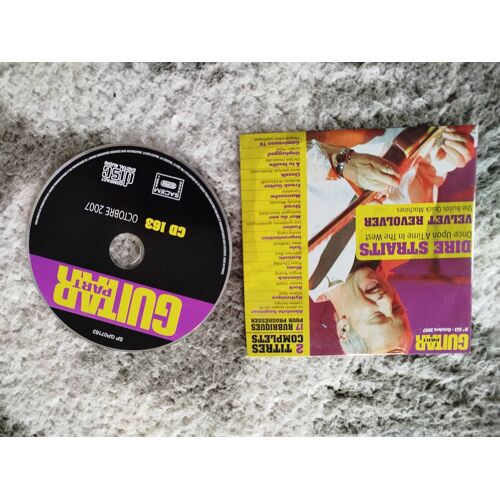 Cd Rare De La Collection Guitar Part - Numéro 163 De Octobre 2007 : Dire Straits - Velvet Revolver .....