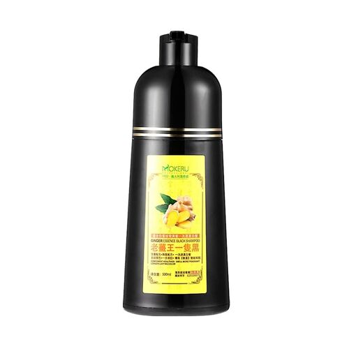 Ginger Hair Dye Cream 8 Mins Inoffensif Longue Durée Black Hair Herb Anti-Blanc