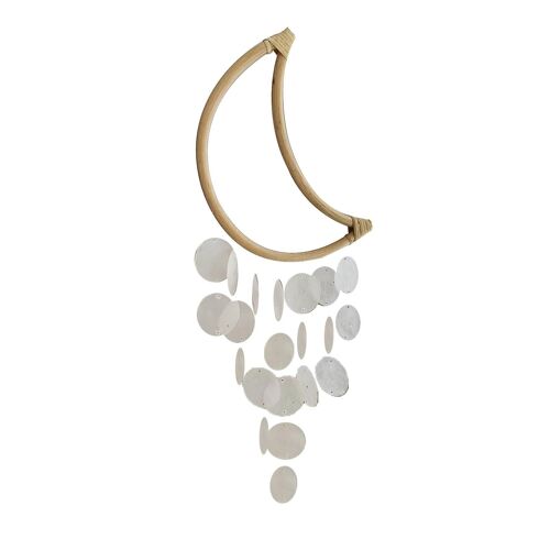 Wind Chimes For Shell Wood Hanging Chime Outdoor Home Decor Windchimes Outside Garden Patio Gifts