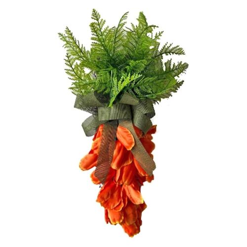 Easter Wreath Radish Rabbit Wreath Decoration Decorative Window Hanging Decor