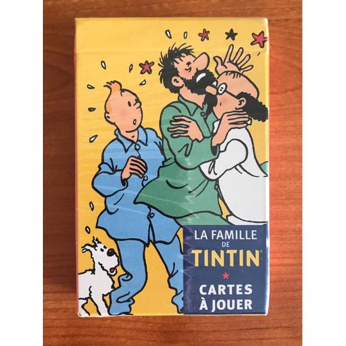 Cartes À Jouer La Famille De Tintin