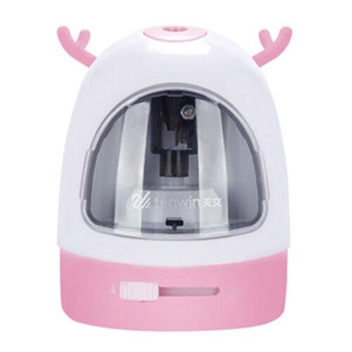 Electric Pencil Sharpener Fast Automatic For Home School Office Battery Powered