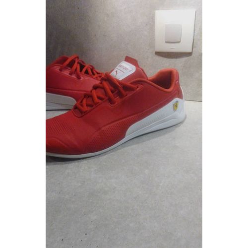 Basket De Collection Puma Motorsport Rouge Et Blanchemen'Sscuderia Ferrari Drift Cat 8 Red Pointure 45 Europe. État Neuf.