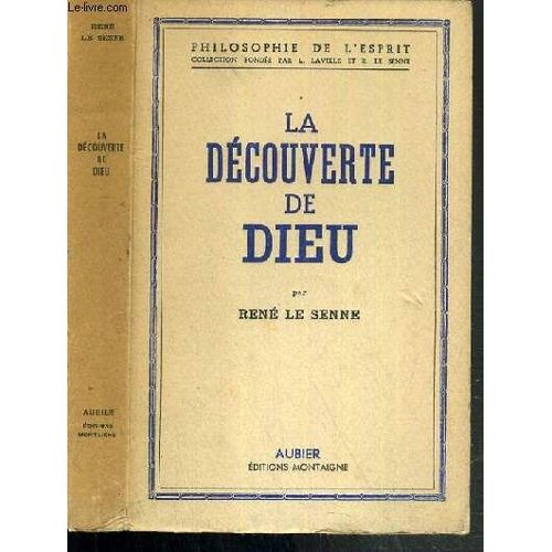 La Decouverte De Dieu / Collection Philosophie De L'esprit