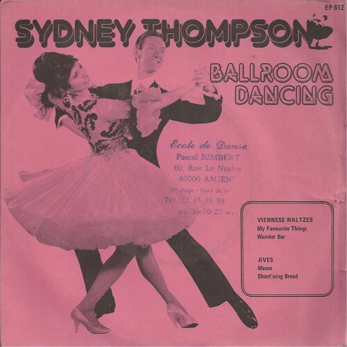 Ballroom Dancing :  Viennese Waltzes My Favourite Things (Rodgers) - Wunderbar (Porter) / Jives Mame (Herman) - Short'ning Bread (Traditional)