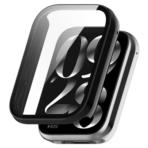 Coque De Protection Xiaomi Smart Band 9 Pro - Protection Intégrale Avec Verre Trempé Le Noir