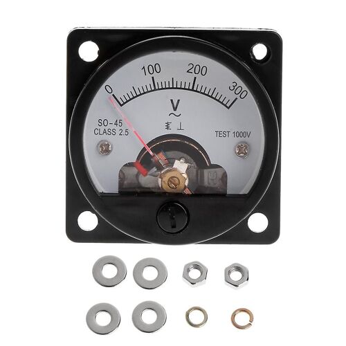 Voltmètre analogique SO-45 0-300V pour l¿équipement de test de circuit d'expédition