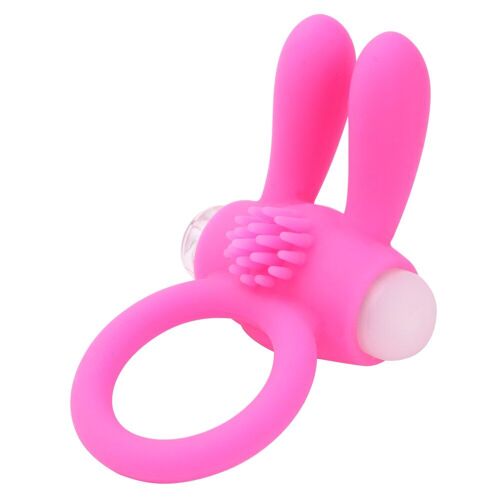 Jouets Sexuels Pour Pénis Lapin, Puissant Retardement De L'éjaculation, Vibrateur De Coq En Silicone, Produits Adultes, Anneau De Coq Vibrant Pour Hommes