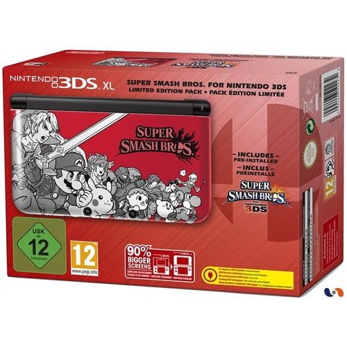 Console Nintendo 3ds Xl - Pack Édition Limitée Super Smash Bros. For Nintendo 3ds