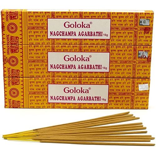 Encens GOLOKA 16G Nag Champa 3 Boites
