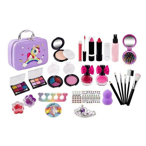 Kit De Maquillage Pour Enfants Pour Filles Jouant À Maquillage Jouet Pour 4 5 6 7 8 9 10 Ans