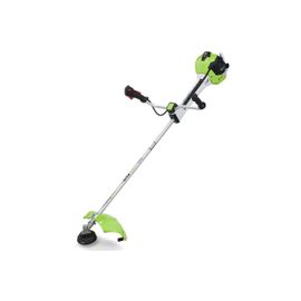 Débroussailleuse Thermique Moteur 2T 52CC VITO Harnais + Lame 3 dents Ø 25.5 cm + Fil nylon Ø 2.5 mm