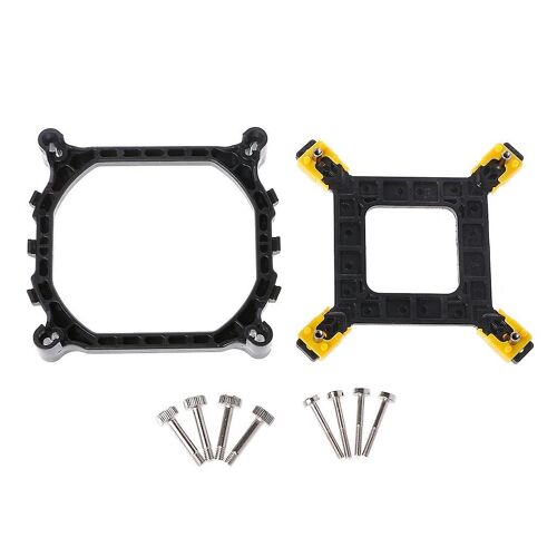 Desktop Computer CPU Cooling Fan Mounting Bracket Holder Base Backplate Kit