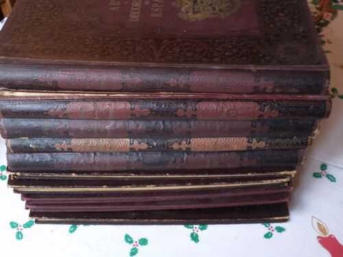 Arte Y Decoracion En Espana. Arquitectura Arte Decorativo Tomos I-X. Casellas Moncanut.1928. Art Et Décoration En Espagne. Architecture-Art Décoratif.  Tomes I À X    