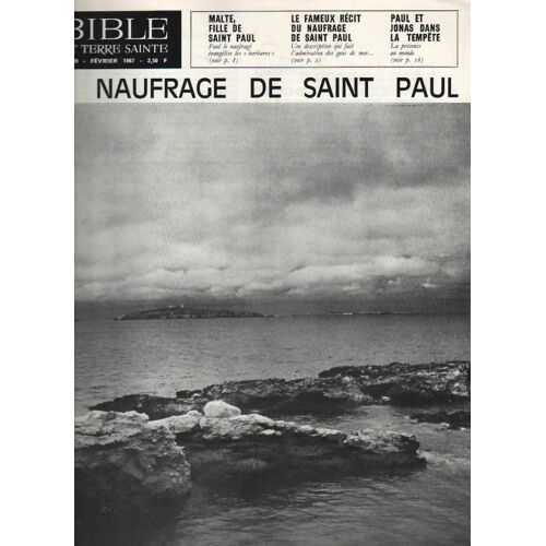 Bible Et Terre Sainte N° 89 