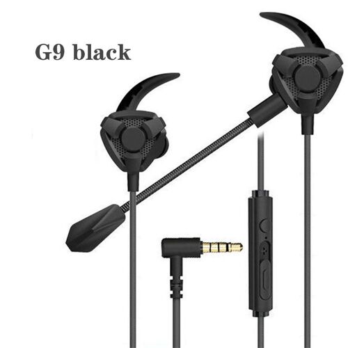 G9 black Casque de jeu filaire avec contrôle du volume du micro, écouteurs PC Gamer, Pubg, PS4, CSGO, 7.1 ""Nipseyteko""