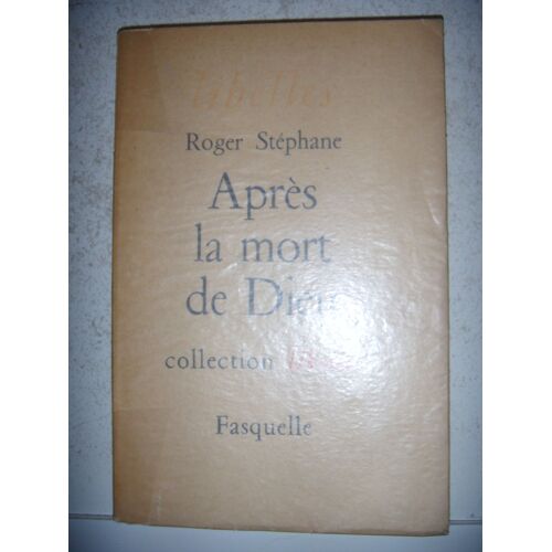 Après La Mort De Dieu (Collection Libelles)