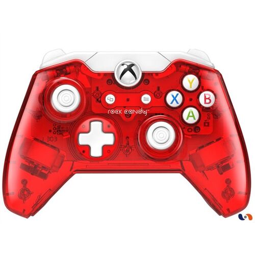 Manette filaire Rock Candy PDP pour Xbox One - Modèle rouge