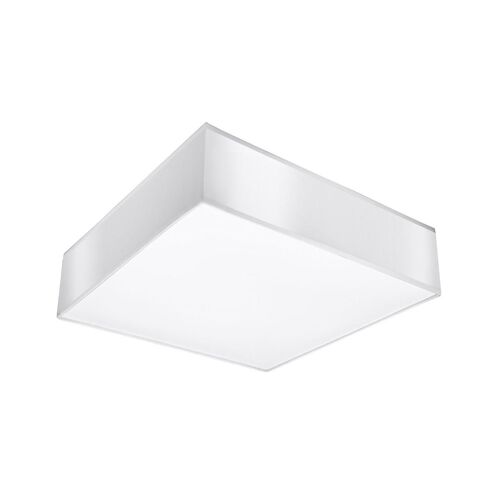 Plafonnier Carré Design Horus - D. 35 Cm - Blanc