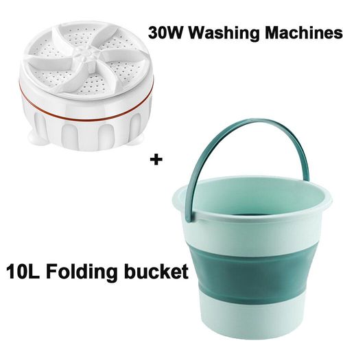Mini lave-linge turbo portable,30W,USB,62 livres,machine à laver pour sous-vêtements,chaussettes,blanchisserie,livres,maison,voyage - Type 1set #B