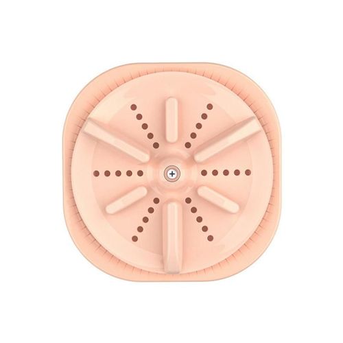 Mini machine à laver à ultrasons turbo,lave-linge portable,nettoyeur de vêtements sales USB,camping en plein air - Type F #S