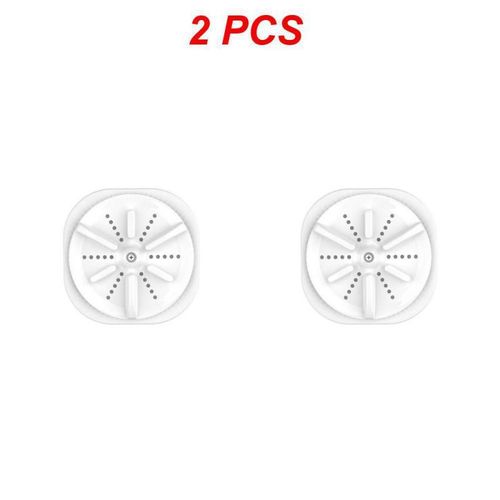 Mini machine à laver turbo à ultrasons,lave-linge portable,nettoyeur de vêtements sales USB,camping en plein air,1 pièce,2 pièces - Type A 2pcs #A