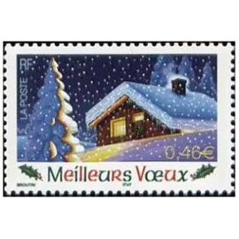 France 2002, Très Beau Timbre Neuf** Luxe Yvert 3533, Meilleurs Voeux.