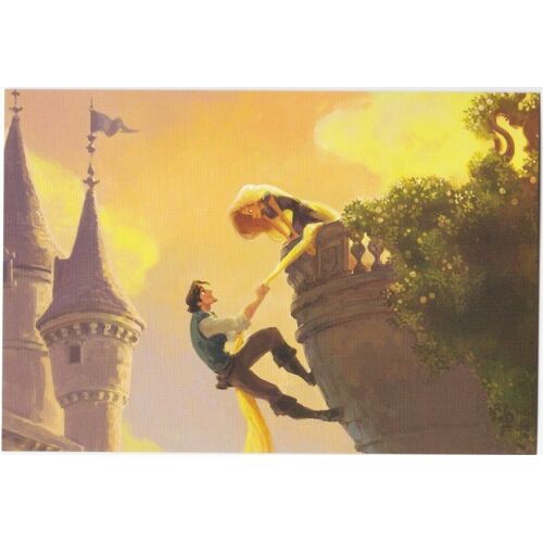 Carte Postale - Raiponce, Disney - Étude Préliminaire